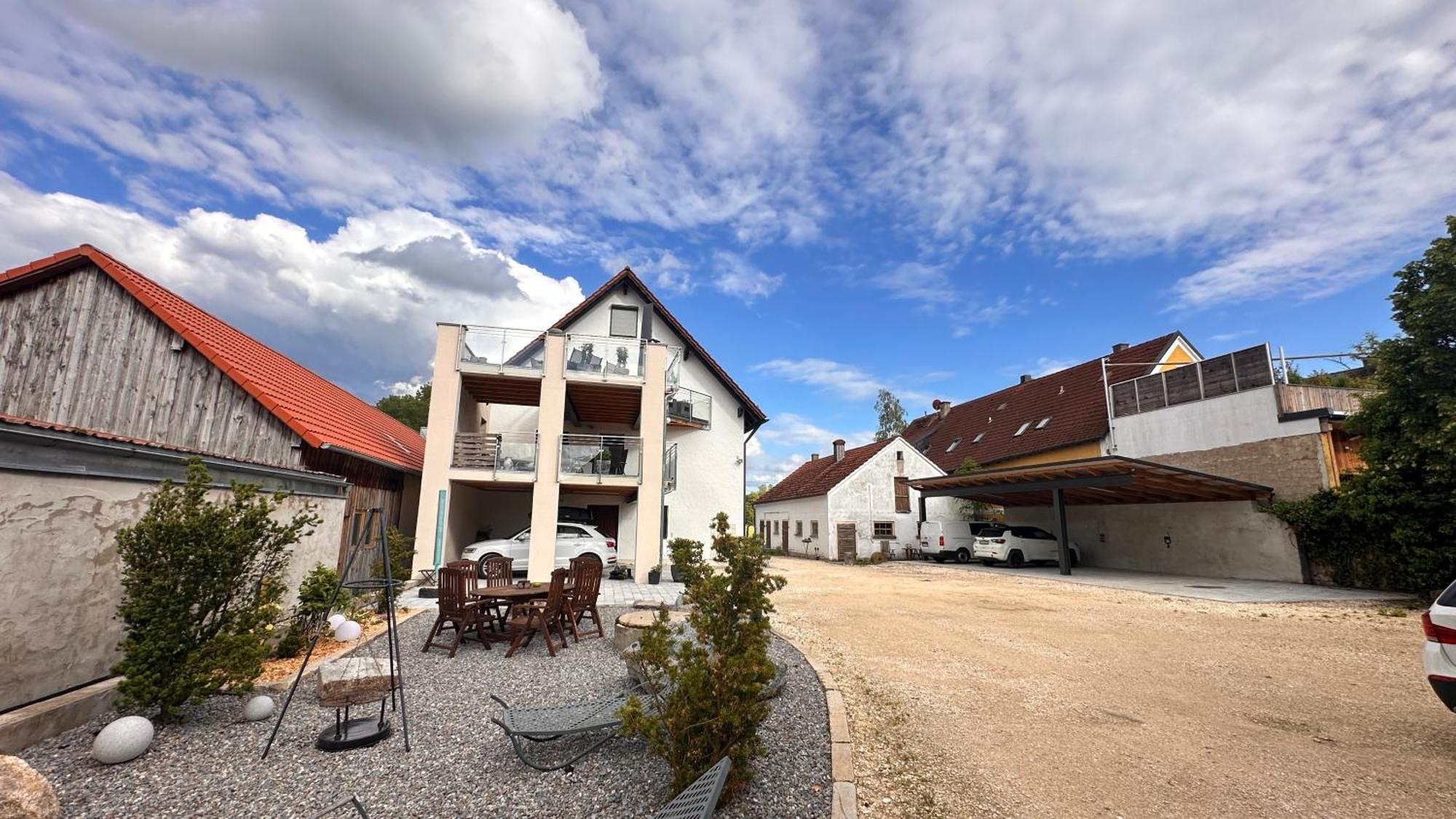 Idyllische Ferienwohnungen In Mossendorf ブルクレンゲンフェルト エクステリア 写真